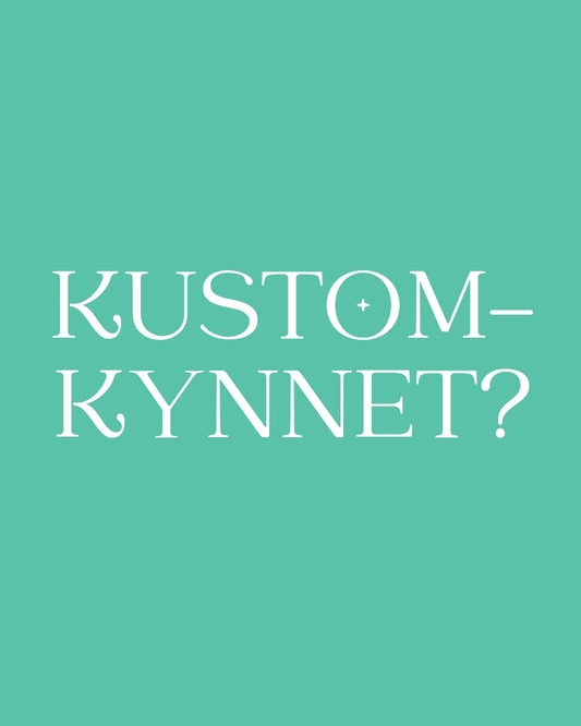 Kustom-kynnet | Suunnittelupyyntö | KYIORA